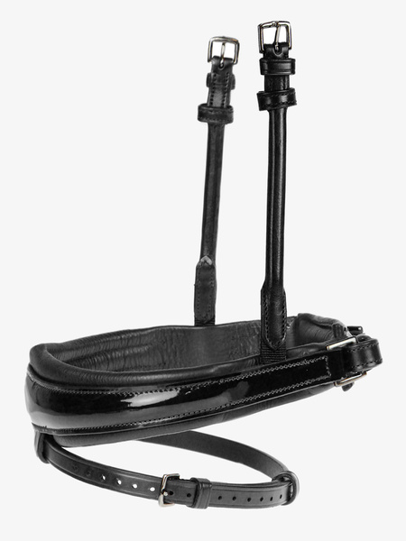 GP Lacquered Noseband / Black Padding