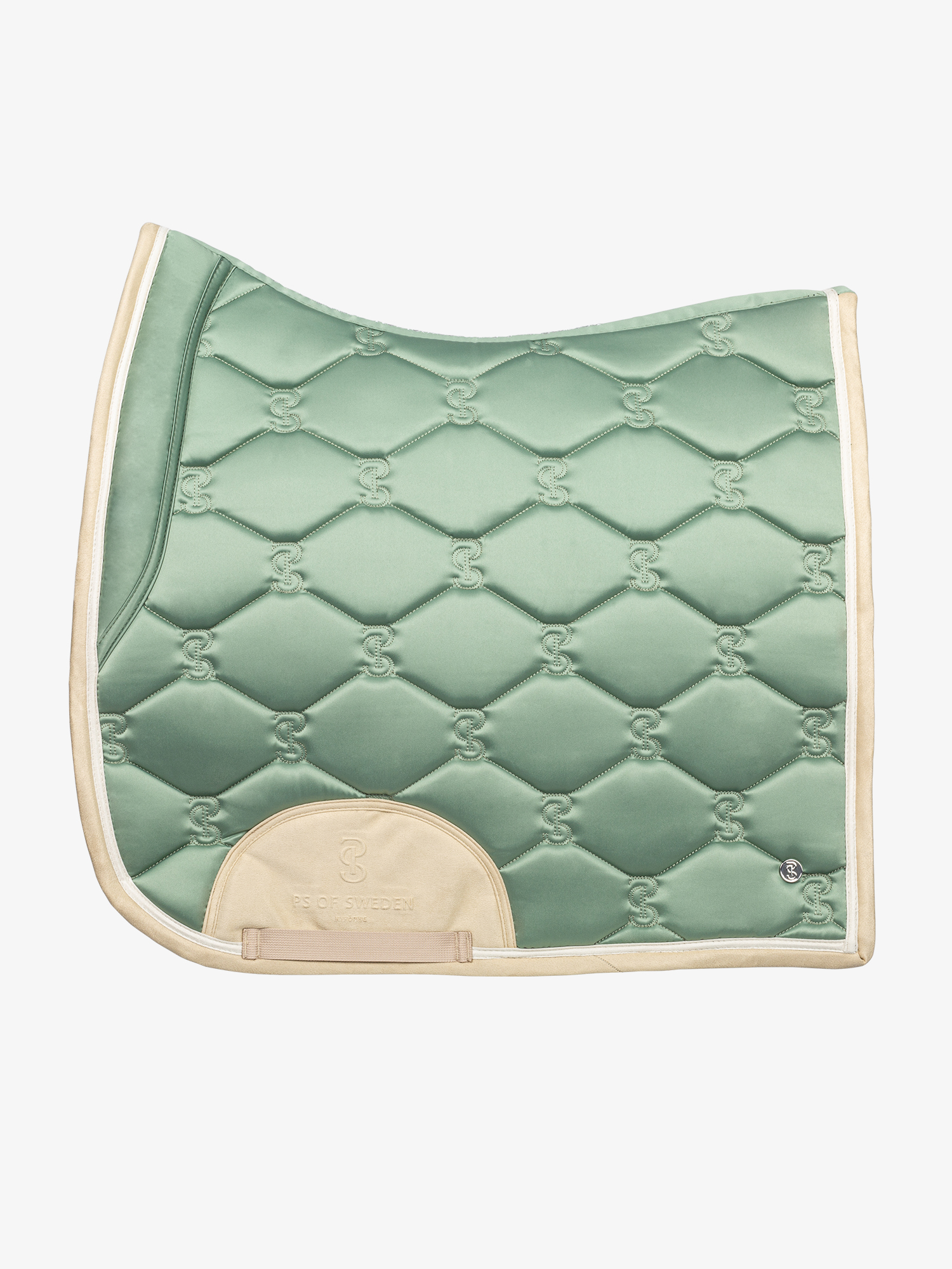 NEW SADDLE SHAPED SADDLE PAD GREEN QUILTED SALE GREEN FULL 