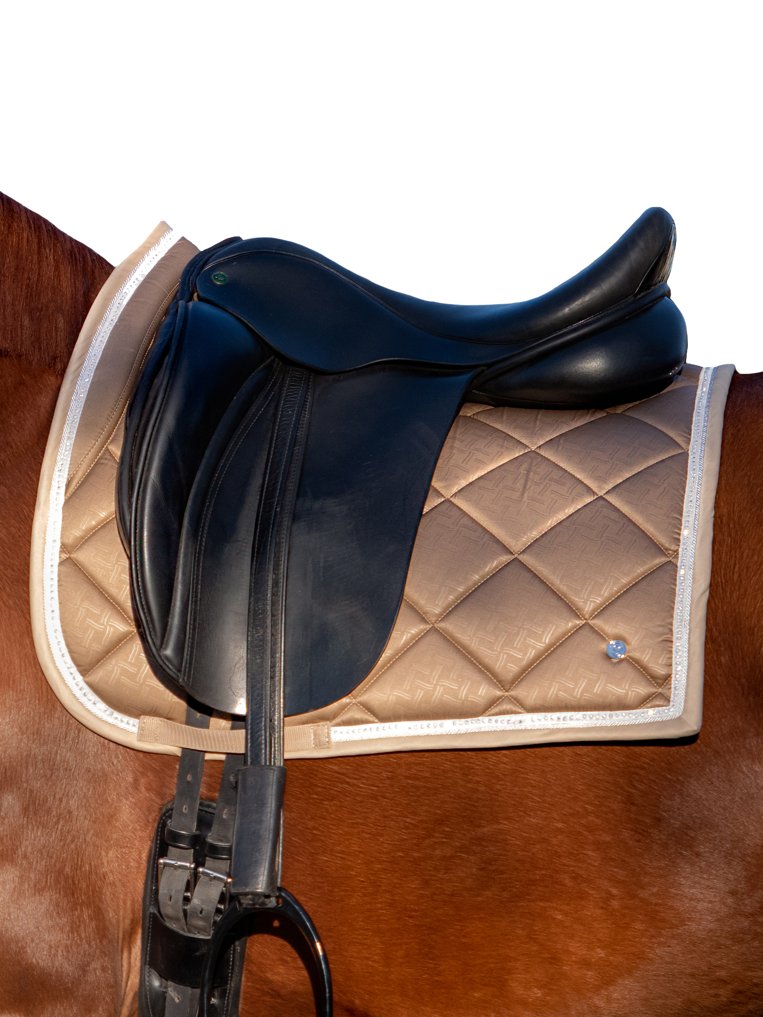 Saddle Pad Dressage Natural Camel • PS of Sweden | Dressage | PS