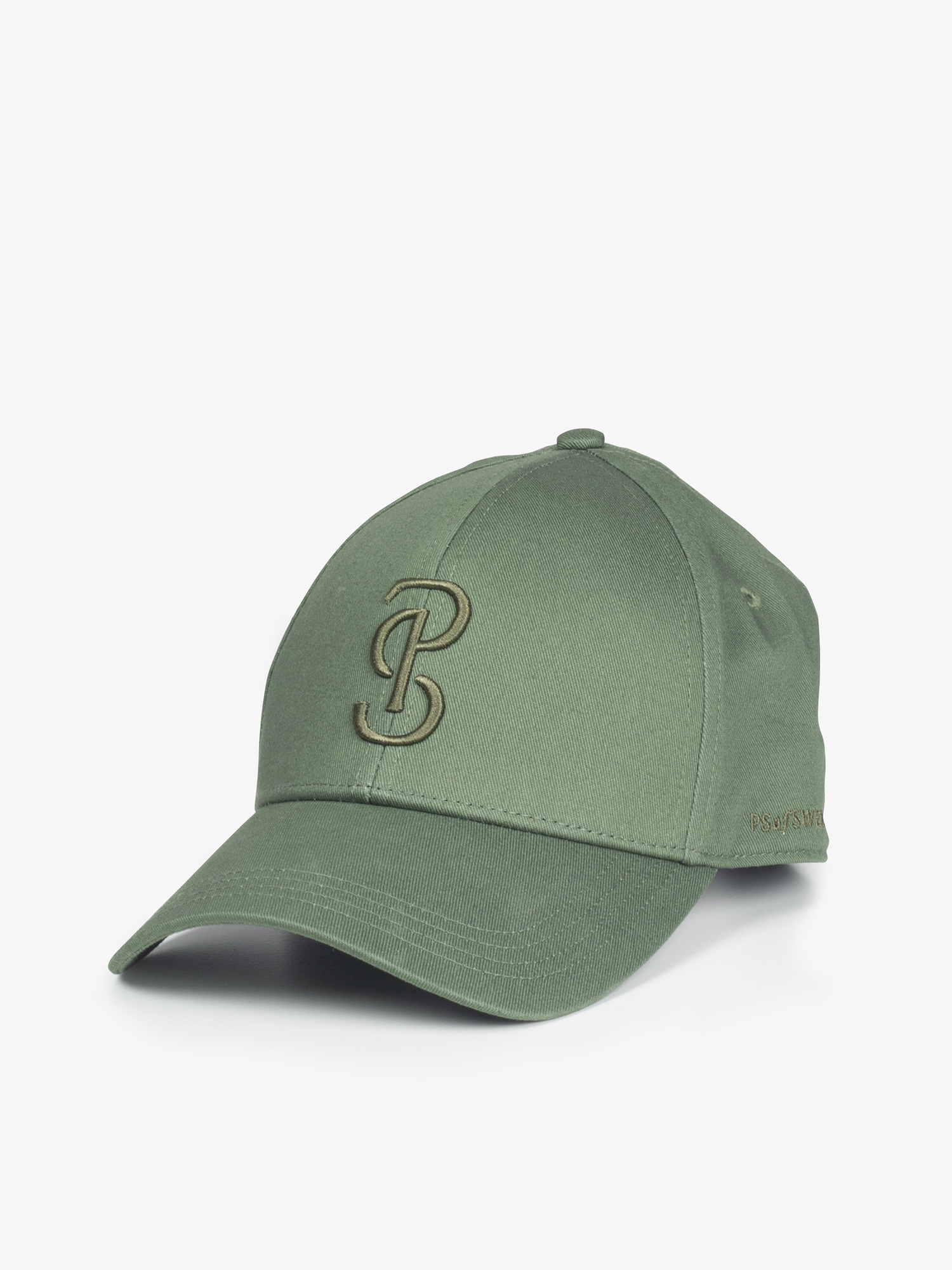 TH Embroidered Cap: Green