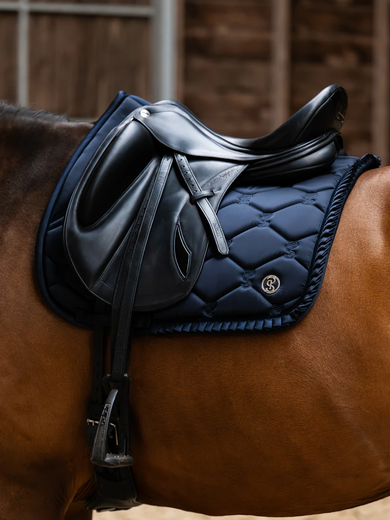 Saddle Pad Dressage Ruffle Saddle Pad Dressage Ruffle