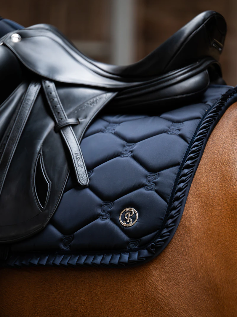 Saddle Pad Dressage Ruffle Saddle Pad Dressage Ruffle