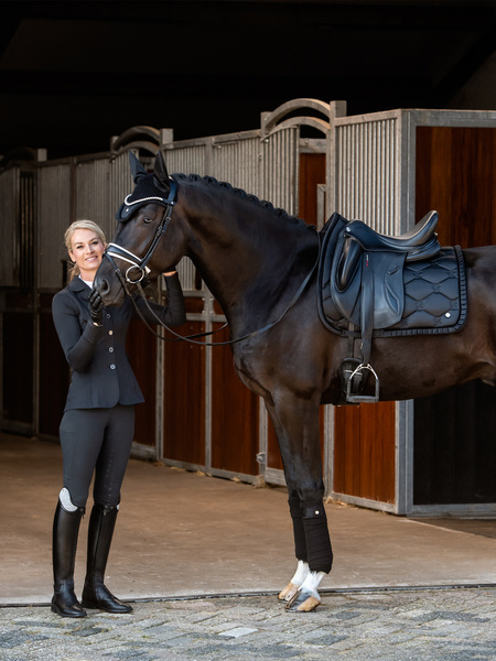 Saddle Pad Dressage Ruffle