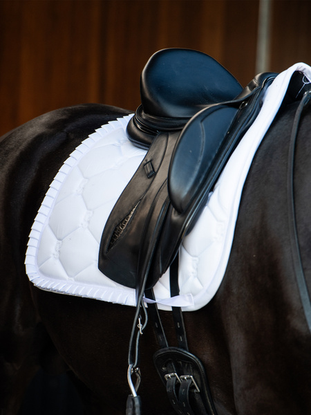 Saddle Pad Dressage Ruffle