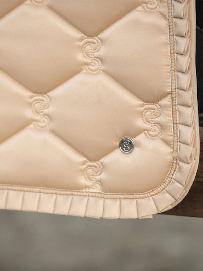 Saddle Pad Dressage Ruffle Saddle Pad Dressage Ruffle