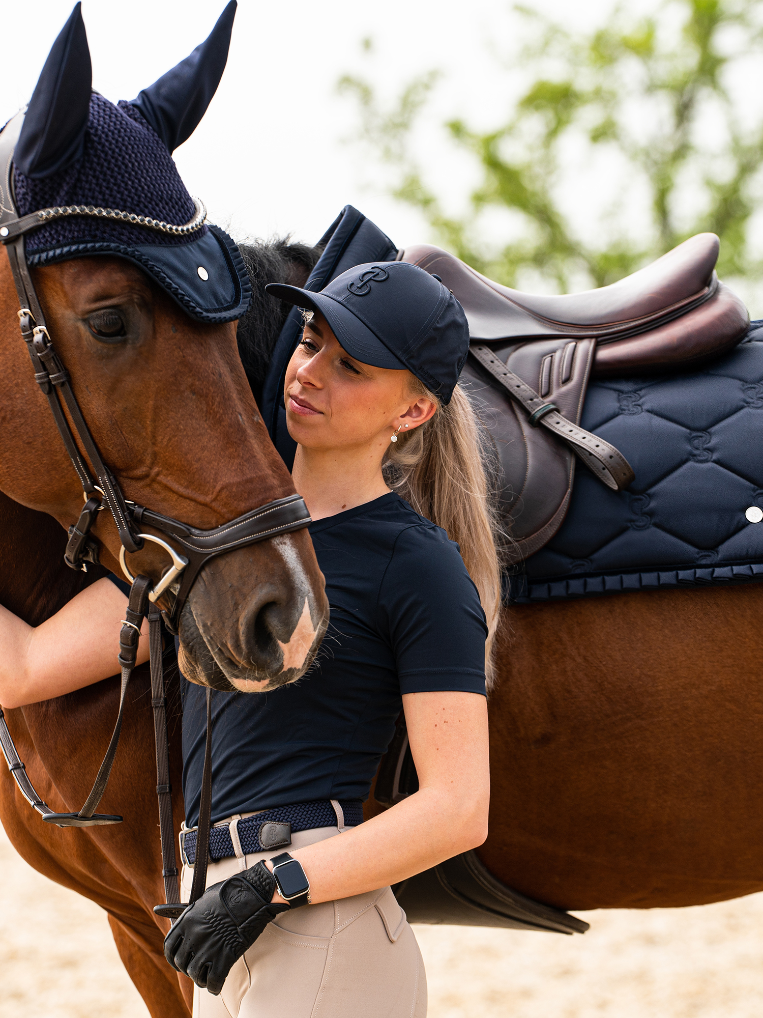 Saddle Pad Jump Ruffle