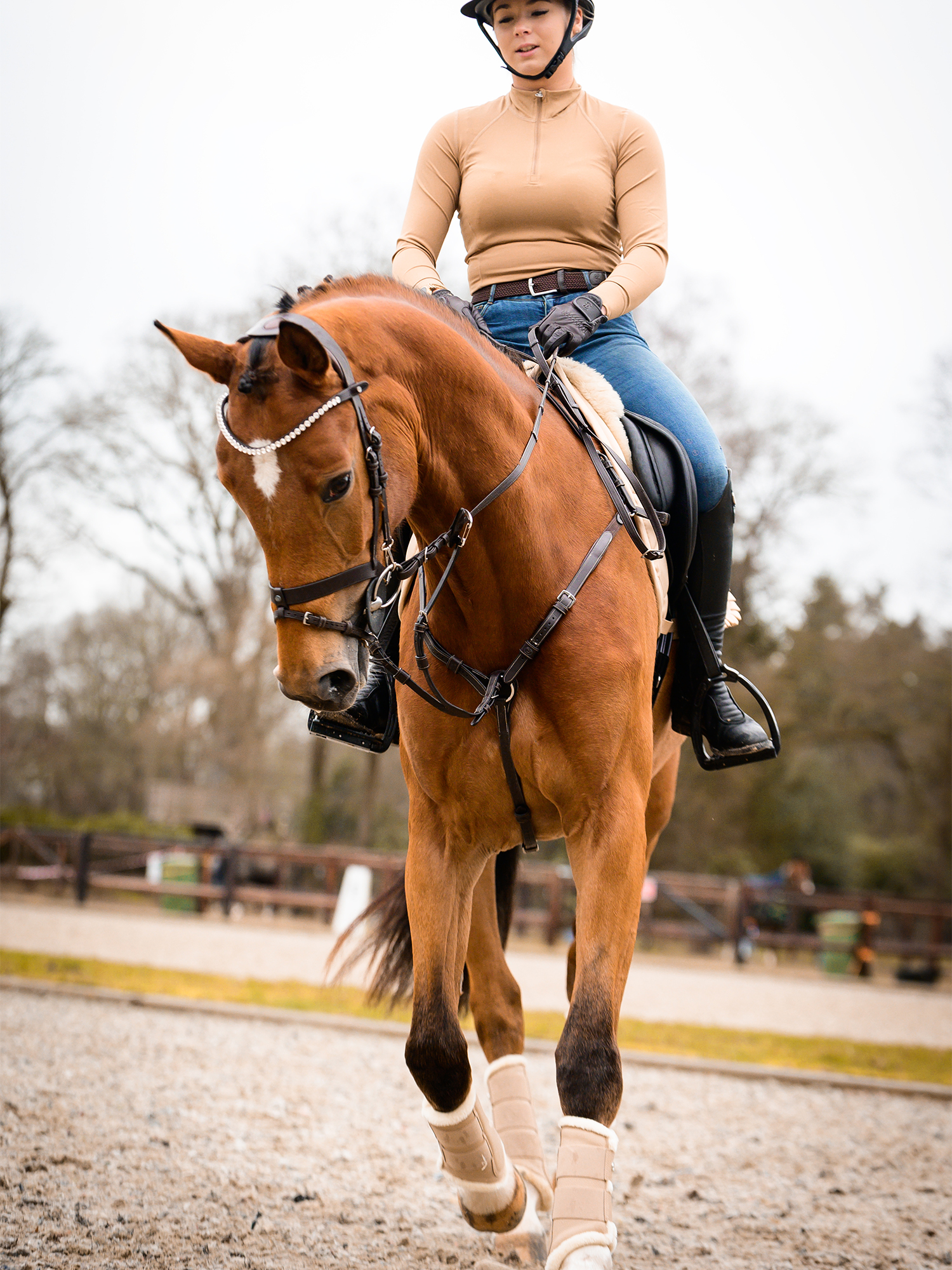 Saddle Pad Jump Ruffle