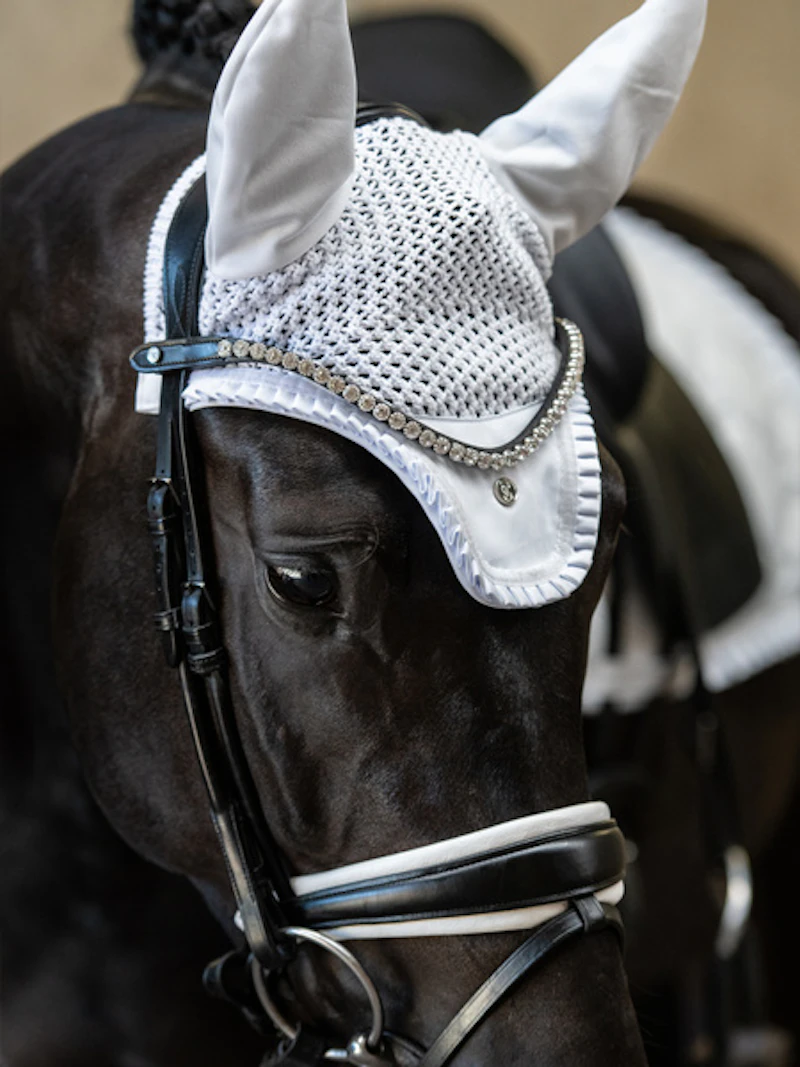 Ear Bonnet Ruffle Ear Bonnet Ruffle