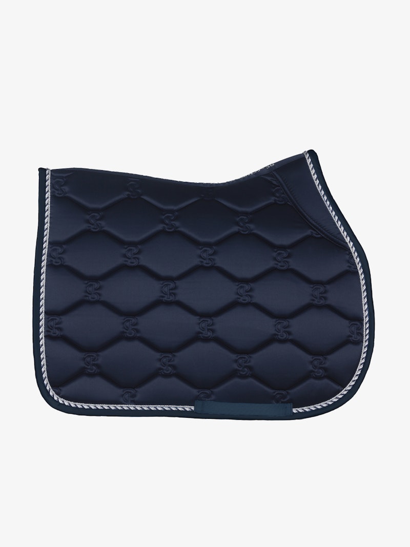 Saddle Pad Jump Signature Navy • PS of Sweden | PS Official Webshop