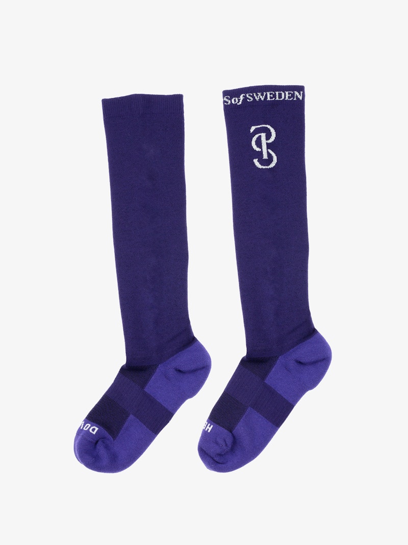 Natasha Riding Sock 2-pack Lilac • PS of Sweden | PS Official Webshop